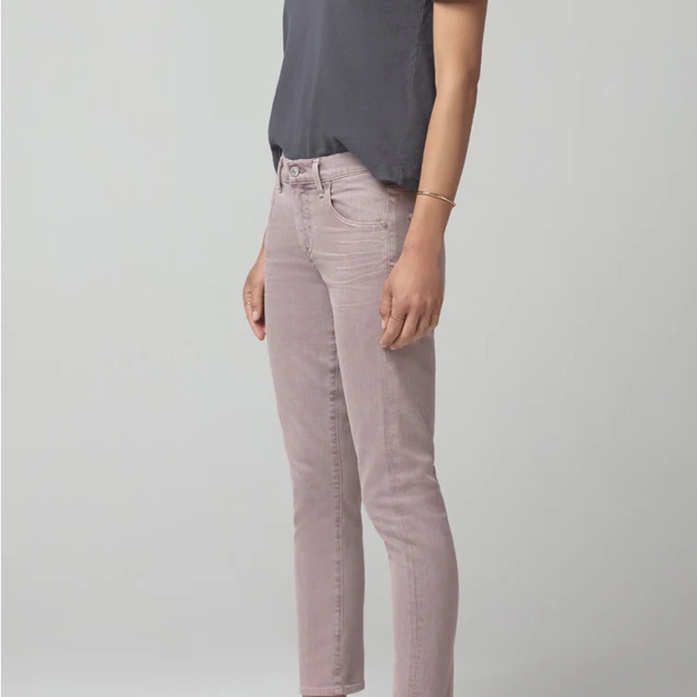 Citizens Of Humanity Midrise Crop Jeans 18 Thistle